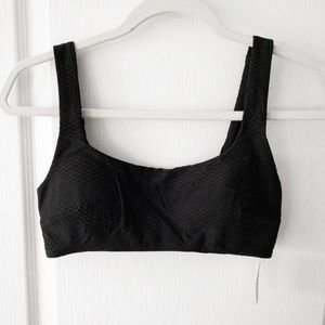 Black Aerie Swim Top